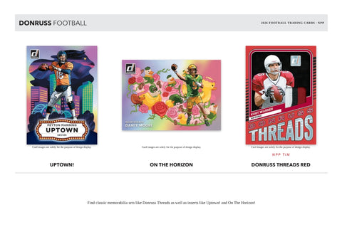 PRE-ORDER: 2026 Panini Donruss Football Hobby Tin