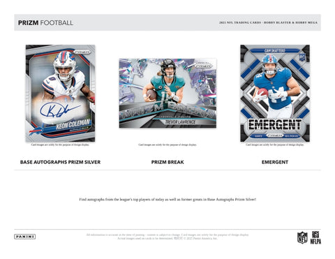 PRE-ORDER: 2025 Panini Prizm Football Hobby Blaster Box