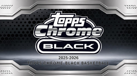 PRE-ORDER: 2025-26 Topps Chrome Black Basketball Hobby Box
