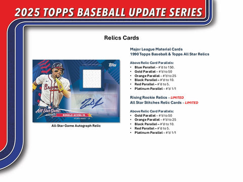 2025 Topps Update Series Baseball Value Box
