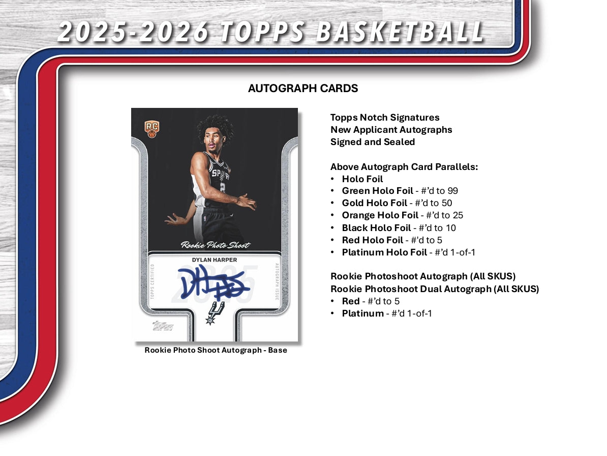 2025-26 Topps Basketball Value Box – HOFBC