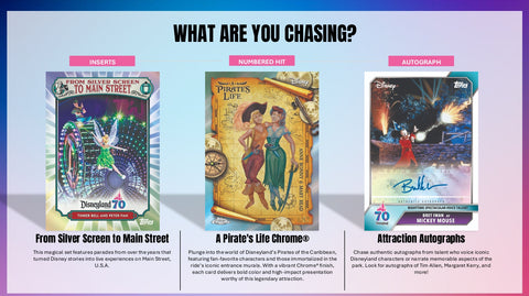 2025 Topps Disneyland 70th Anniversary Value Box