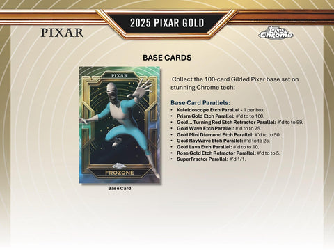 2025 Topps Pixar Gold Hobby Box