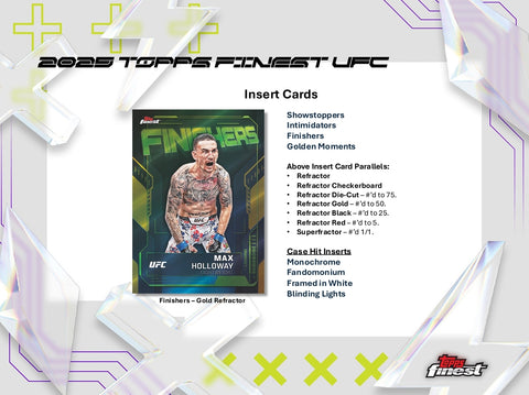 2025 Topps UFC Finest Hobby Box