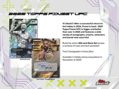 2025 Topps UFC Finest Hobby Box