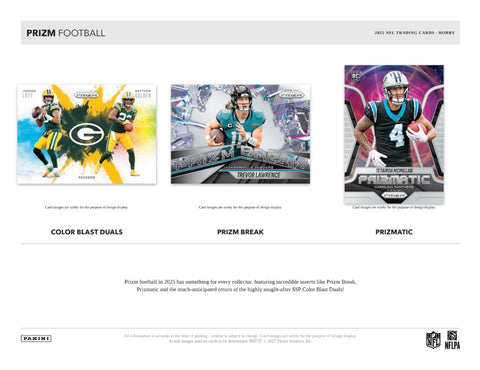 PRE-ORDER: 2025 Panini Prizm Football Hobby Box
