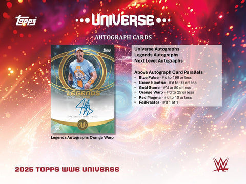 2025 Topps WWE Universe Hobby Box