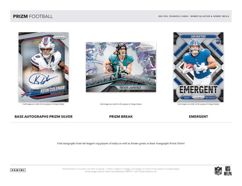 2025 Panini Prizm Football Hobby Mega Box