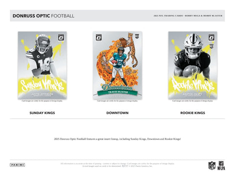 2025 Panini Donruss Optic Football Hobby Blaster Box