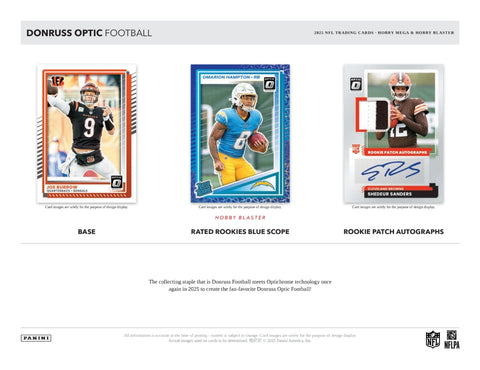 2025 Panini Donruss Optic Football Hobby Blaster Box