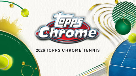 PRE-ORDER: 2026 Topps Chrome Tennis Delight 6-Box Case