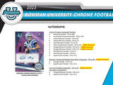 PRE-ORDER: 2023 Bowman Chrome University Football Hobby Box Opened Live