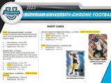 2023 Bowman Chrome University Football Hobby Box Opened Live