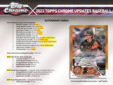 2023 Topps Chrome Update Series Baseball Hobby Box Opened Live