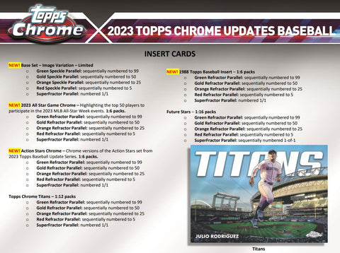 2023 Topps Chrome Update Series Baseball Hobby Box Opened Live