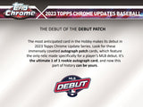 2023 Topps Chrome Update Series Baseball Breaker's Delight Box