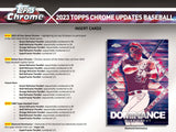 2023 Topps Chrome Update Series Baseball Jumbo Box Opened Live