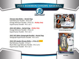 2023 Bowman Chrome Baseball Hobby Box Opened Live