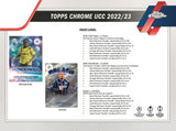 2022-23 Topps UEFA Club Competitions Chrome Soccer Hobby Box
