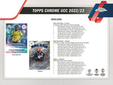 2022-23 Topps UEFA Club Competitions Chrome Soccer Lite Box