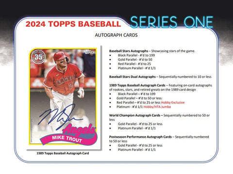 2024 Topps Series 1 Baseball Hobby Box Opened Live