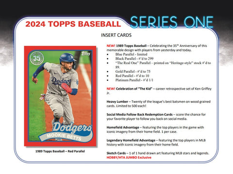 2024 Topps Series 1 Baseball Hobby Box Opened Live