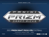 2023 Panini Prizm Draft Picks Football Hobby Box Opened Live