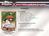 2023 Topps Chrome Baseball Value Box