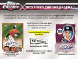 2023 Topps Chrome Baseball Value Box
