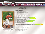 2023 Topps Chrome Baseball HTA Jumbo Box
