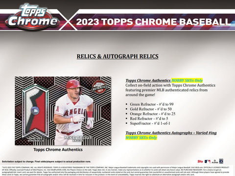 2023 Topps Chrome Baseball HTA Jumbo Box Opened Live