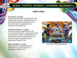2023 Topps Cosmic Chrome Baseball Hobby Box Opened Live