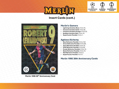 PRE-ORDER: 2024-25 Topps UEFA Club Competitions Merlin Chrome Soccer Value Box