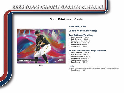 PRE-ORDER: 2025 Topps Chrome Update Series Baseball Mega Box