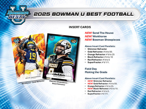 2025 Bowman's Best University Football Hobby Box