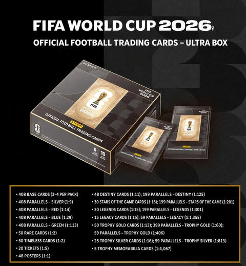 2026 Panini Kayou FIFA World Cup Soccer Ultra Black Box