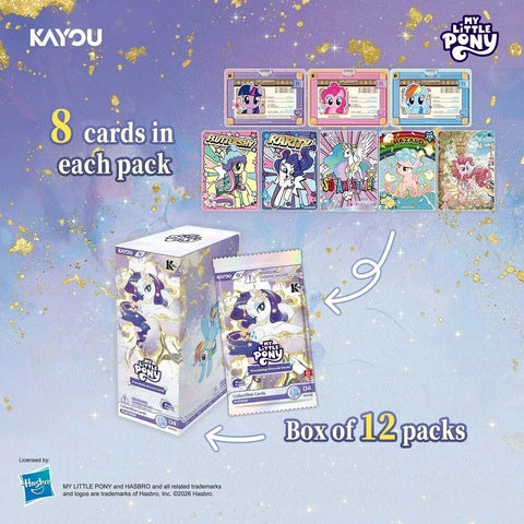 2026 Kayou My Little Pony Friendship Eternal Moon Edition Series 4 Box