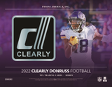 2022 Panini Clearly Donruss Football Hobby Box