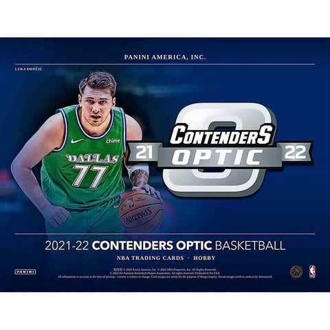 2021-22 Panini Contenders Optic Basketball Hobby Box Opened Live