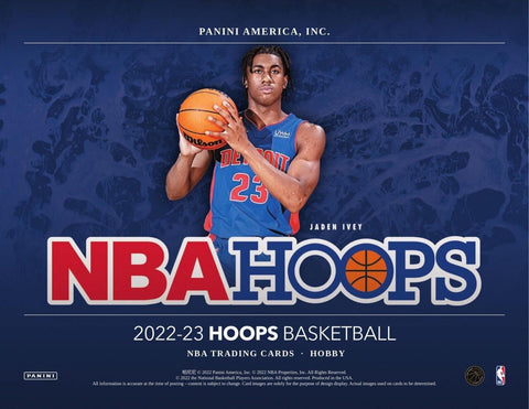 2022-23 Panini NBA Hoops Basketball Hobby Box Opened Live