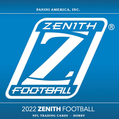2022 Panini Zenith Football Hobby Box Opened Live