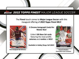 2022 Topps MLS Finest Soccer Hobby Box