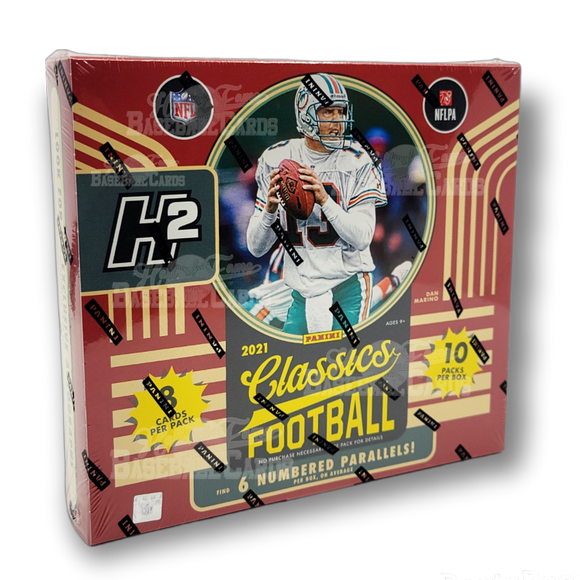 2021 Panini Classics Football H2 Hobby Box Personal