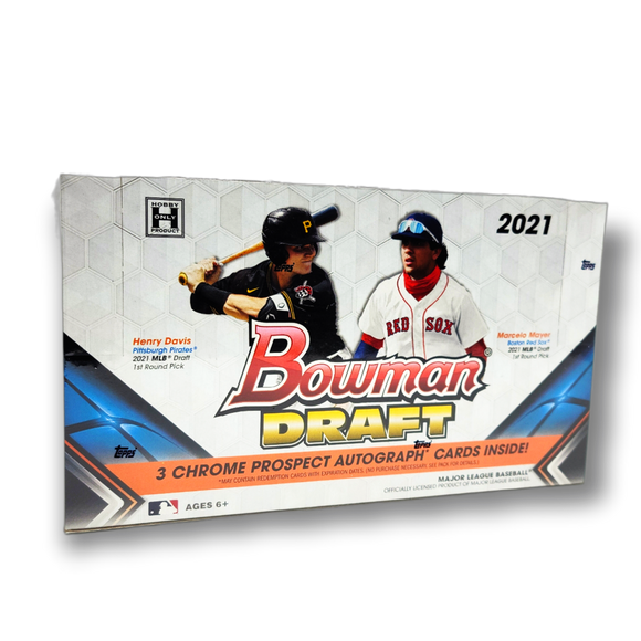 2021 Bowman Draft Baseball Hobby Jumbo Box Opened Live – HOFBC