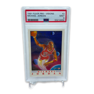 1991 Fleer Basketball Michael Jordan Pro-Visions PSA 9 Single Card