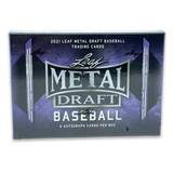 2021 Leaf Metal Draft Baseball Hobby Box Opened Live