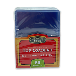 Cardboard Gold Superior Quality Top Loaders 60 Point Pack