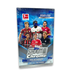 2021-22 Topps Stadium Club Chrome Bundesliga Soccer Hobby Box
