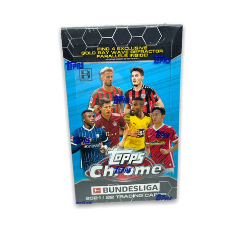 2021-22 Topps Chrome Bundesliga Soccer Lite Hobby Box