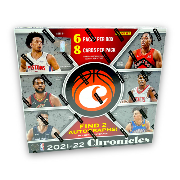 2021-22 Panini Chronicles Basketball Hobby Box Opened Live